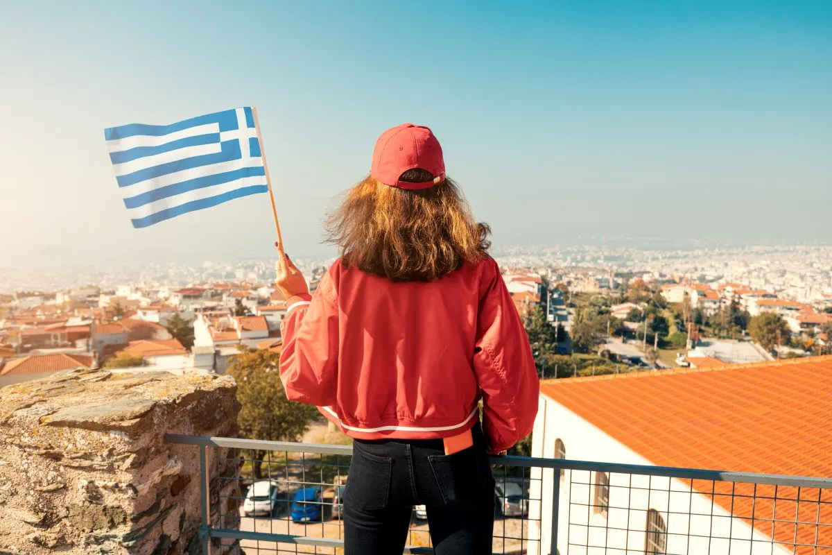 speaking greek couple